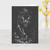 Black Panther — door BurnsInHell Kaart (Gele Bloem)