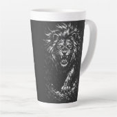 Black Panther — door BurnsInHell Latte Mok (Rechterhoek)