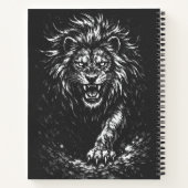 Black Panther — door BurnsInHell Notitieboek (Achterkant)