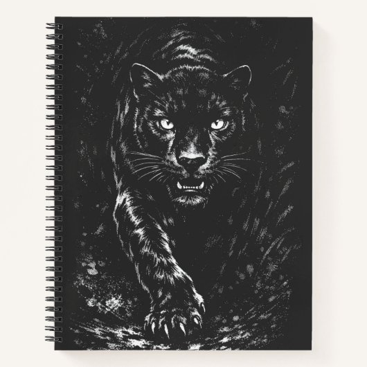 Black Panther — door BurnsInHell Notitieboek (Voorkant)