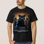 Black Panther en de Thaise tempel T-shirt (Voorkant)