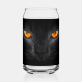 Black Panther eyes Blikvorm Glas (Achterkant)