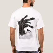 Black Panther Faery T-Shirt (Achterkant)