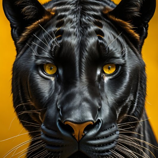 Black Panther, feline love, enige panther cat Tissuepapier