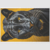 Black Panther, feline love, enige panther cat Tissuepapier (Voorkant)