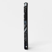 Black Panther glas in lood Kleurrijk Glas in Lood Case-Mate iPhone Case (Achterkant/links)