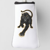 Black Panther Golf Head Hoesje Golfheadcover (Draai 90)