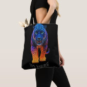 Black Panther Grafisch "Ik ben hier" Tote Bag (Dichtbij)
