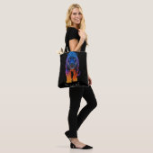 Black Panther Grafisch "Ik ben hier" Tote Bag (Op model)