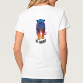 Black Panther Grafische "I'm Here" T-Shirt (Achterkant)