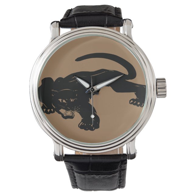 Black Panther  Horloge (Voorkant)