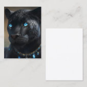 Black Panther Illustratie Visitekaartje (Voorkant / Achterkant)