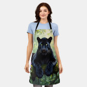 Black Panther in the Jungle Schort (Gedragen)