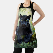 Black Panther in the Jungle Schort (Insitu)