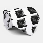 Black Panther Jaguar Stropdas (Opgerold)