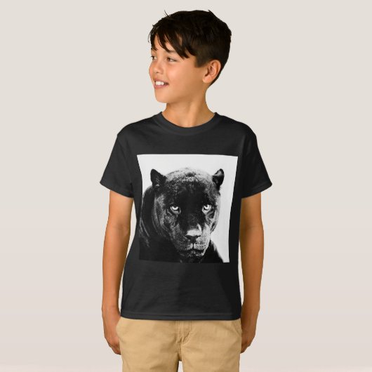 Black Panther Jaguar T-shirt (Voorkant volledig)
