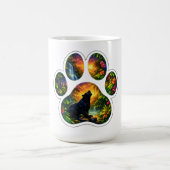Black Panther Jungle Paw Design Koffiemok (Center)