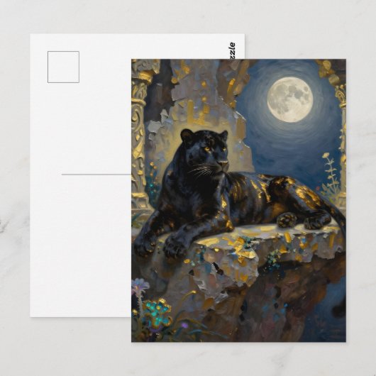 Black Panther | Keeping in Touch Briefkaart (Voorkant / Achterkant)