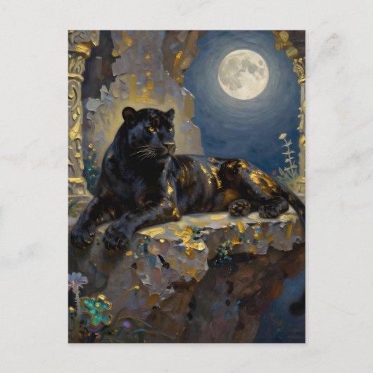 Black Panther | Keeping in Touch Briefkaart (Voorkant)