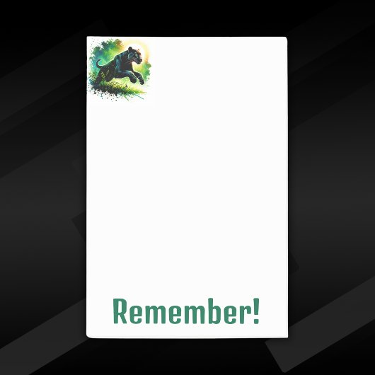 Black Panther met groene omgeving | Post-it® Notes