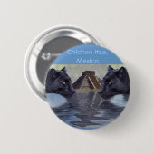 Black Panther Mexico Collectie Ronde Button 5,7 Cm (Voorkant /achterkant)