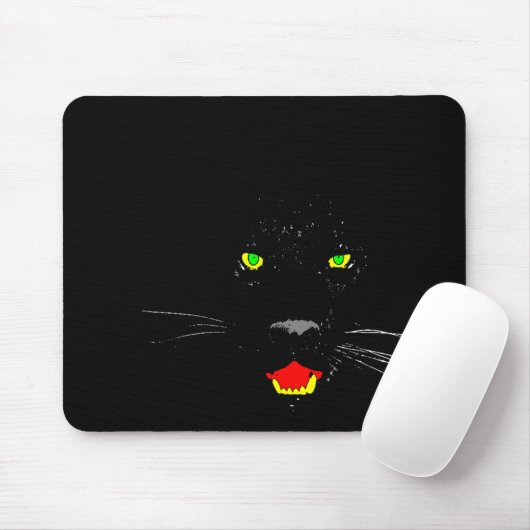 Black Panther Mousepad Muismat (Met muis)