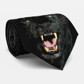 Black Panther Necktie Stropdas (Opgerold)