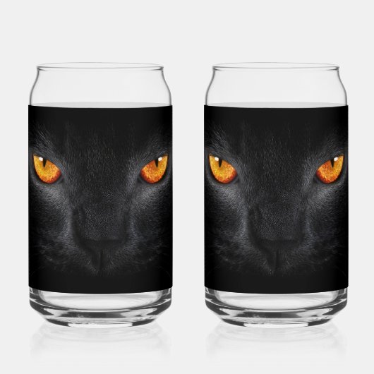 Black Panther Ogen Blikvorm Glas (Voorkant)