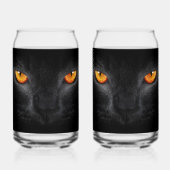 Black Panther Ogen Blikvorm Glas (Achterkant)