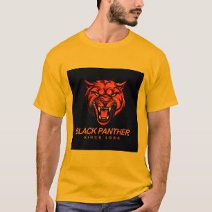 Black Panther-ontwerp T-shirt