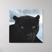 Black Panther Panthera Canvas Afdruk (Voorkant)