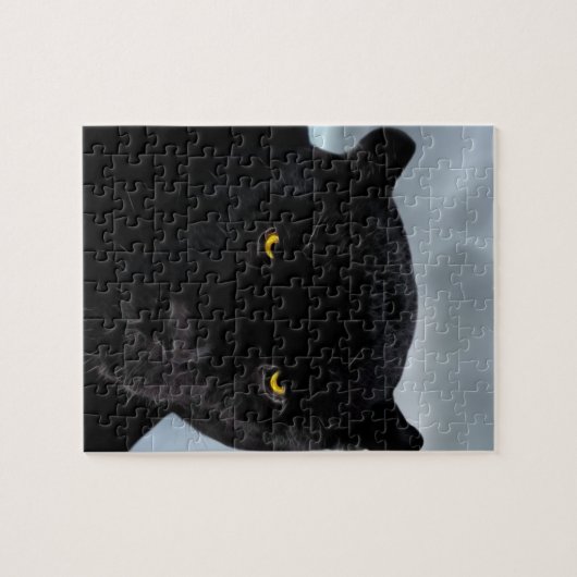 Black Panther Panthera Legpuzzel (Horizontaal)