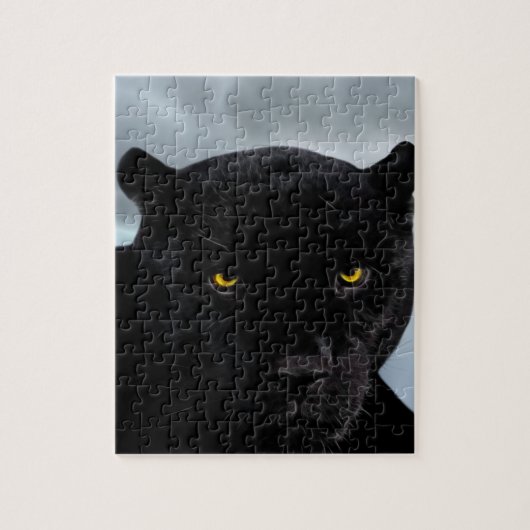 Black Panther Panthera Legpuzzel (Verticaal)