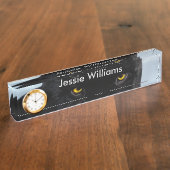 Black Panther Panthera Naambordje (Zijkant)