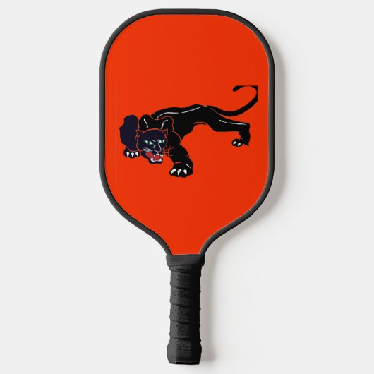 Black Panther Pickleball Paddle (Achterkant)