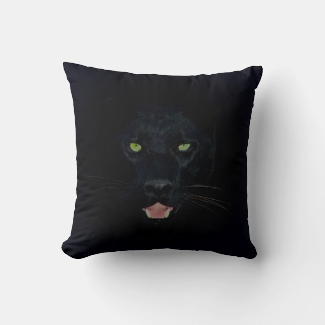 Black Panther Pillow Kussen (Voorkant)