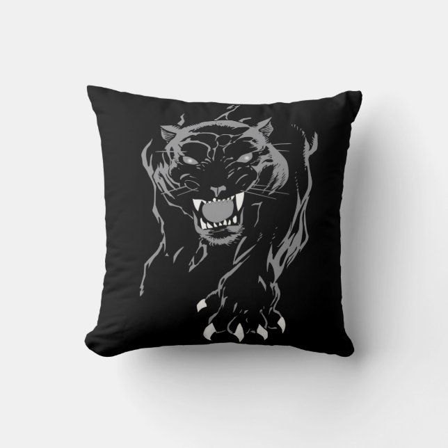 Black Panther Pillow Kussen (Voorkant)