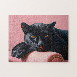 Black Panther Pink Sofa Legpuzzel