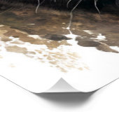 Black Panther Portrait Afbeelding Waterverf Perfect Poster (Hoek)