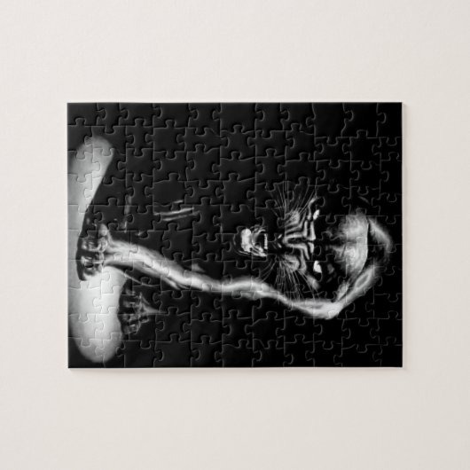 Black Panther Puzzle Legpuzzel (Horizontaal)