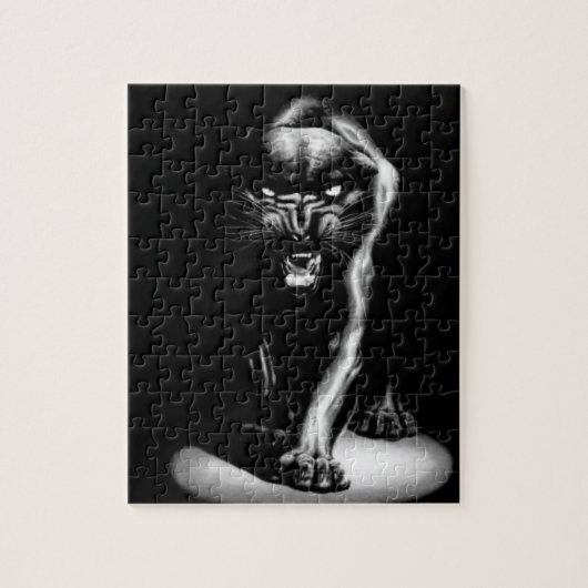 Black Panther Puzzle Legpuzzel (Verticaal)