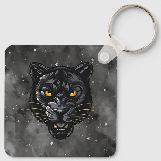 Black Panther Sleutelhanger (Achterkant)