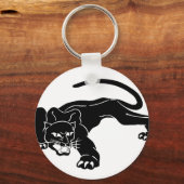 Black Panther Sleutelhanger (Achterkant)