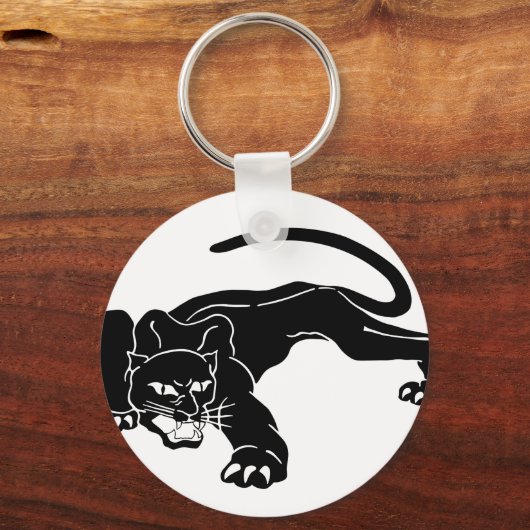 Black Panther Sleutelhanger (Achterkant)