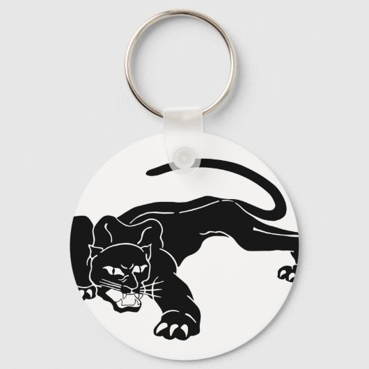 Black Panther Sleutelhanger (Achterkant)