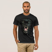 Black Panther Snarl T-shirt (Voorkant volledig)