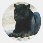 Black panther sticker (Voorkant)