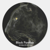 BLACK PANTHER STICKERS (Voorkant)