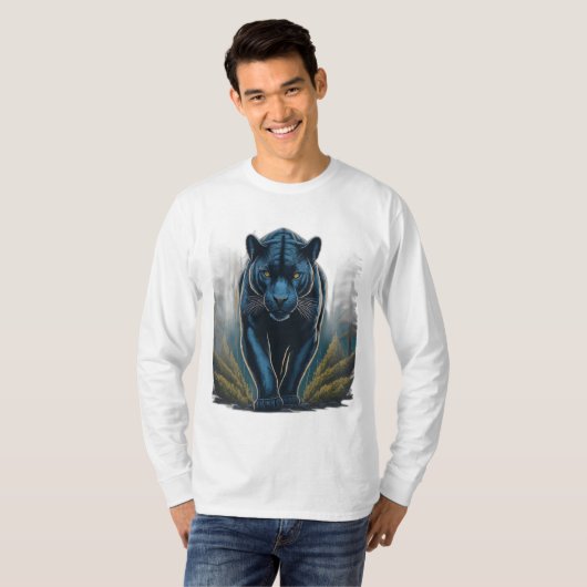 BLACK PANTHER T-SHIRT (Voorkant volledig)