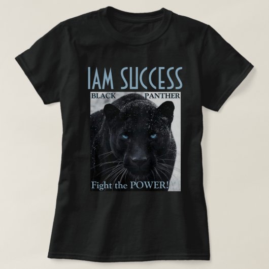 BLACK PANTHER T-SHIRT (Design voorkant)